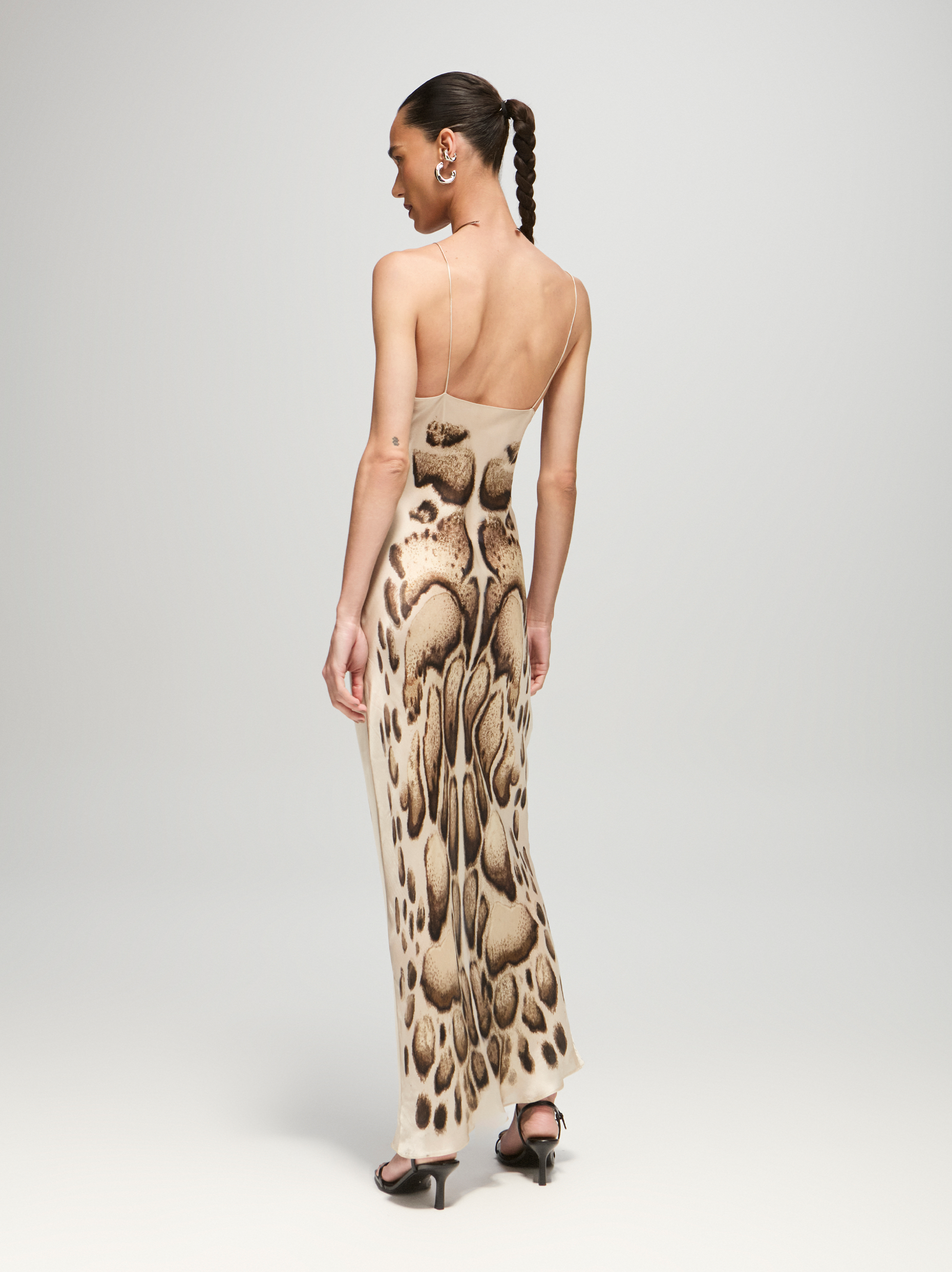 SLIP DRESS CETIM DE SEDA SKIN NATURAL