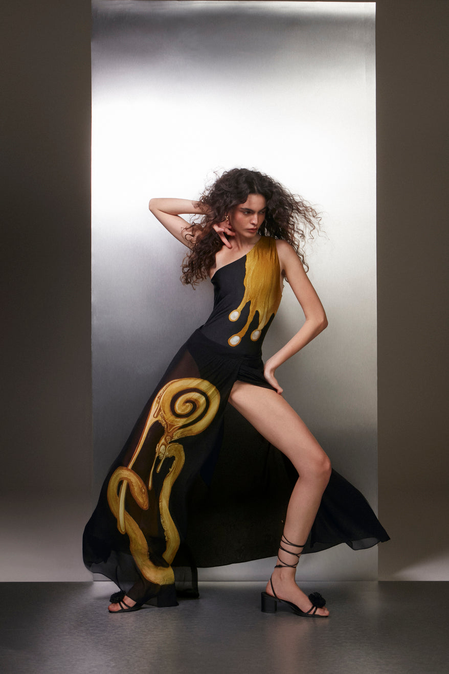 MAIÔ OMBRO SÓ IRIS BLACK