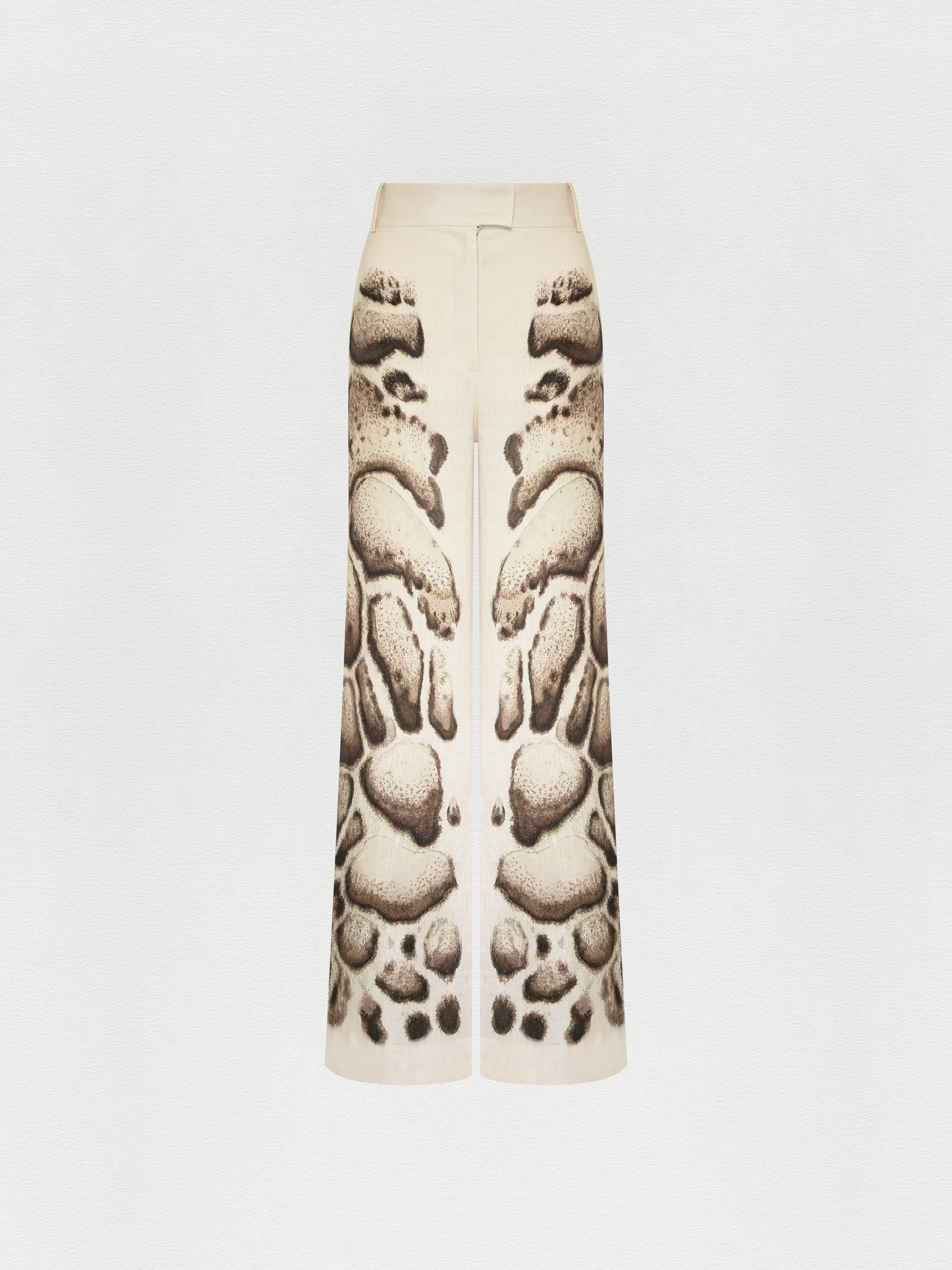 CALÇA PANTALONA DE LINHO SKIN NATURAL