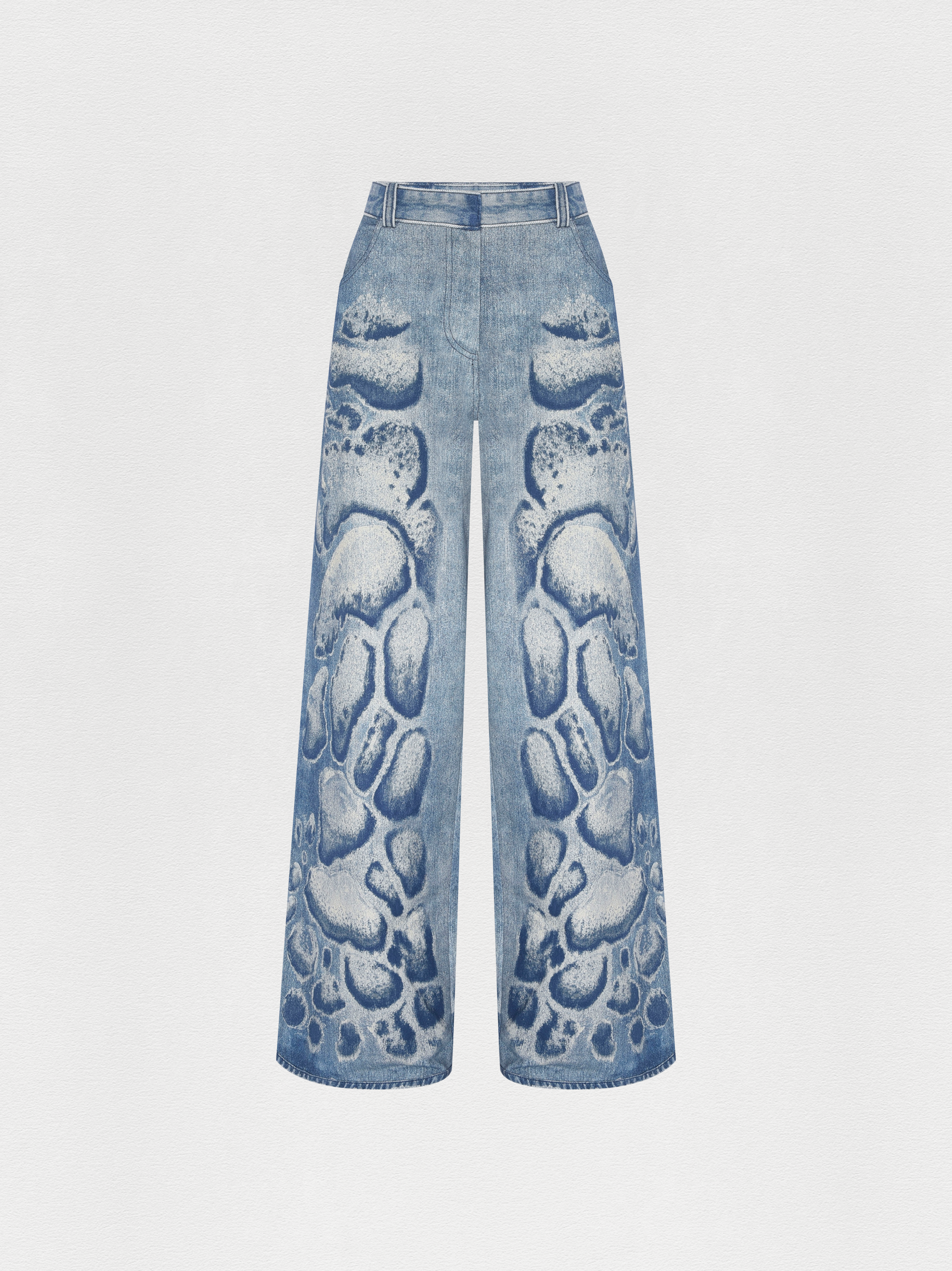 CALÇA PANTALONA SARJA SKIN INDIGO