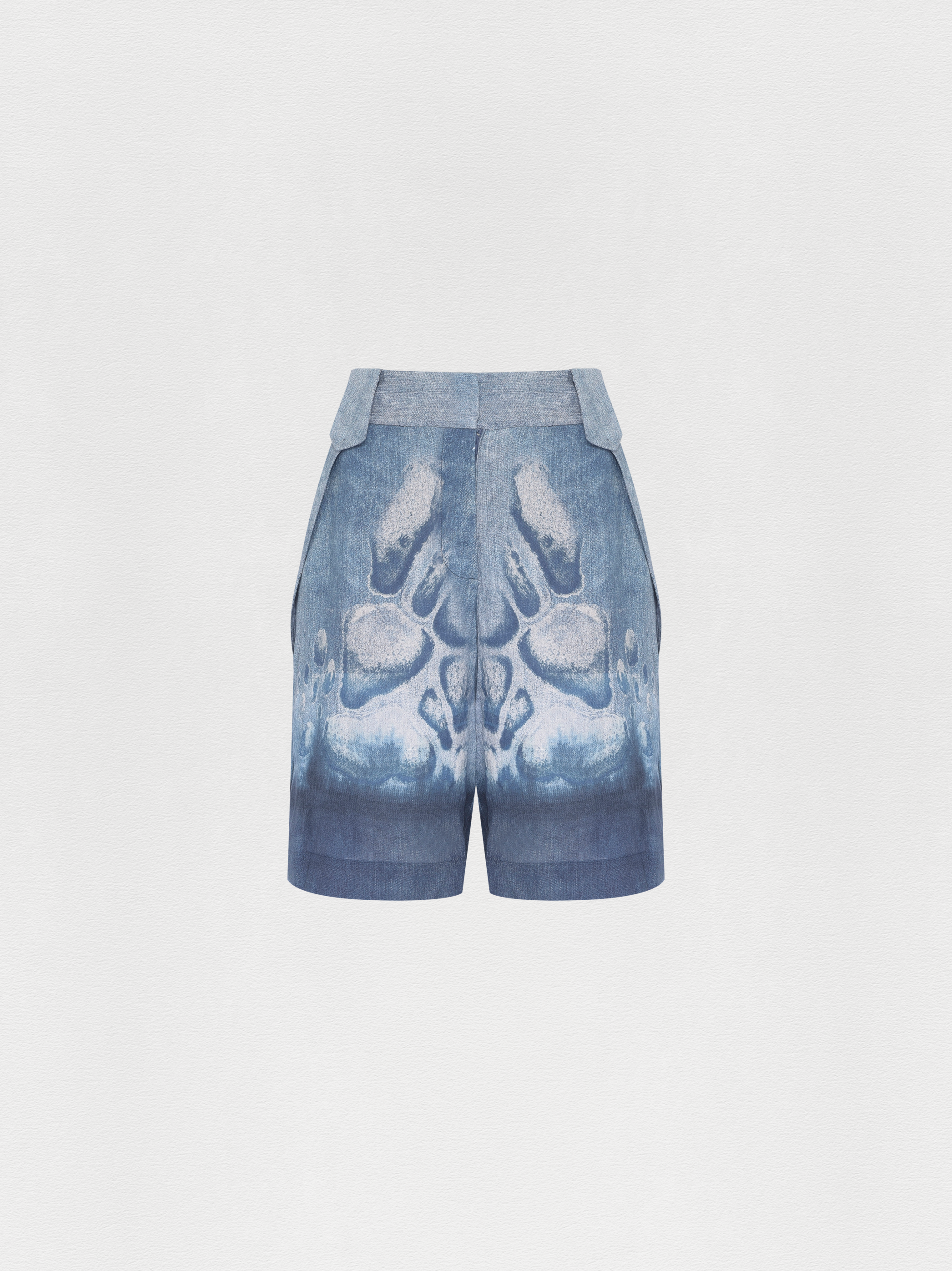 BERMUDA LINHO SKIN INDIGO